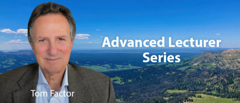 advanced lecturers Tom Factor 768x330